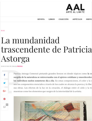 La mundanidad trascendente de Patricia Astorga
